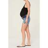 Women's Zoie Maternity Relaxed 4.5-Inch Jean Shorts, Lt Springdale Rolled - Shorts - 3