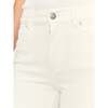 Women's Mara Straight Mid-Rise Instasculpt 27-Inch Jeans, White - Jeans - 5