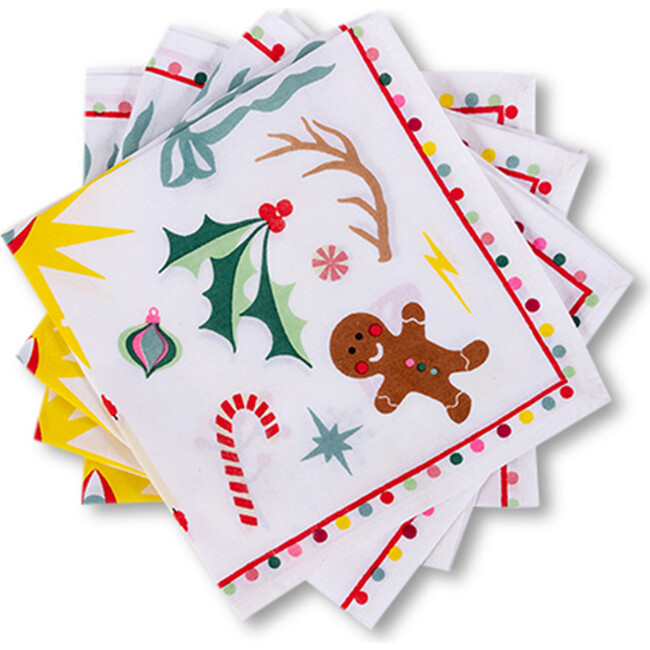 Twinklemas Napkins, Set of 4