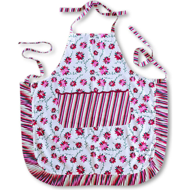 Poinsettia Apron