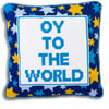 Oy Needlepoint Pillow - Decorative Pillows - 1 - thumbnail