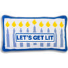 Let's Get Lit Needlepoint Pillow - Decorative Pillows - 1 - thumbnail