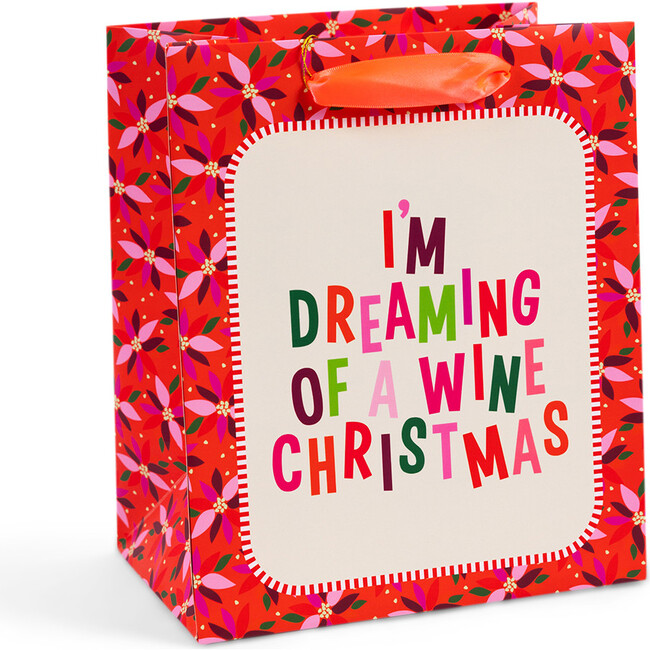 Gift Bag, Wine Christmas