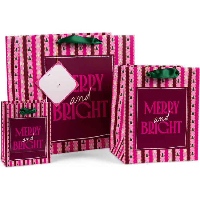 Gift Bag, Merry & Bright - Paper Goods - 2