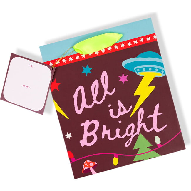 Gift Bag, All Is Bright - Paper Goods - 3