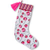 Christmas Stocking, Poinsettia - Stockings - 1 - thumbnail