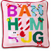 Bah Humbug Needlepoint Pillow - Decorative Pillows - 1 - thumbnail