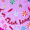 Embroidered Tree Skirt, Sugar Plums - Tree Skirts - 4