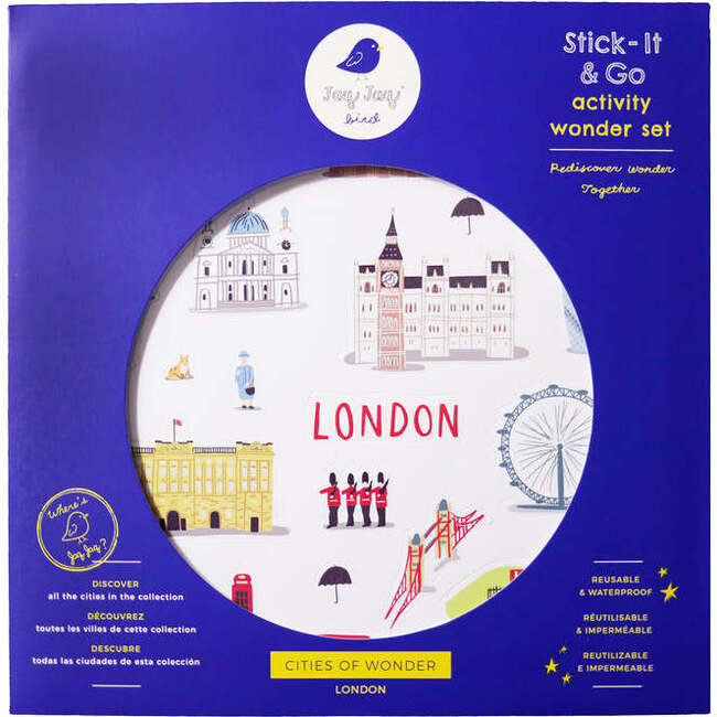 Cities of Wonder Stick-It & Go activity set - London