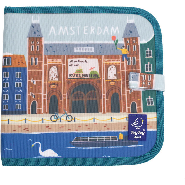 Cities of Wonder Color It & Go erasable book - Amsterdam