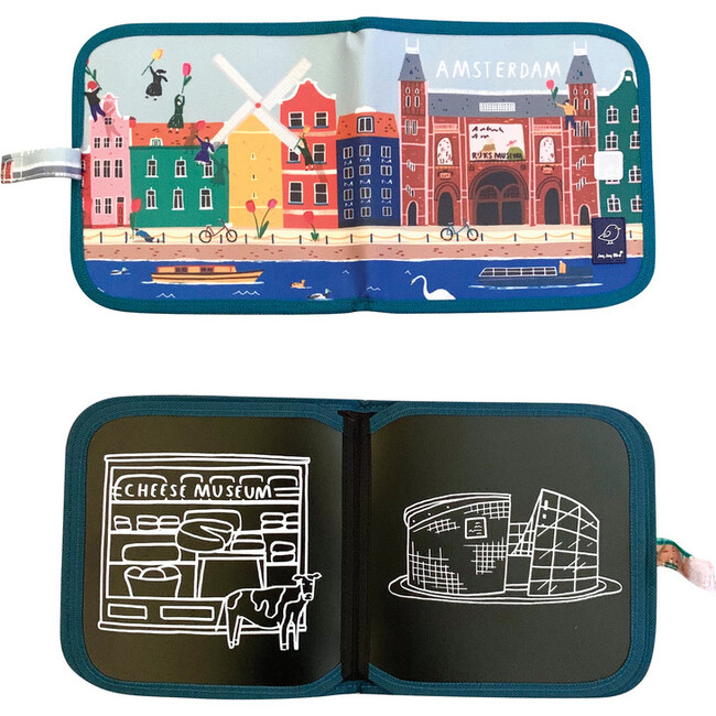 Cities of Wonder Color It & Go erasable book - Amsterdam - Arts & Crafts - 2