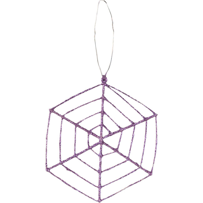 Web Ornament Purple