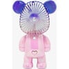 Large Rechargeable Bear Fan-Jelly Pink - Tech Toys - 1 - thumbnail