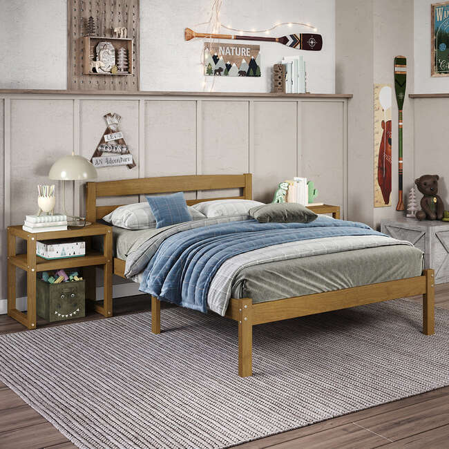 P'Kolino Urban Oak Full Bed, Natural Oak - Beds - 4