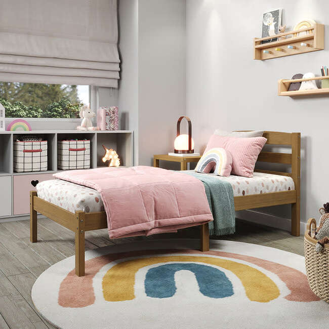 P'Kolino Urban Oak Twin Bed, Natural Oak - Beds - 6