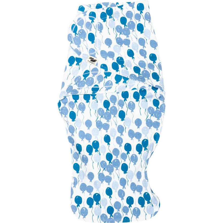 Snugababe Swaddle Zipper Sleep Pod, Blue Balloons - Swaddles - 1