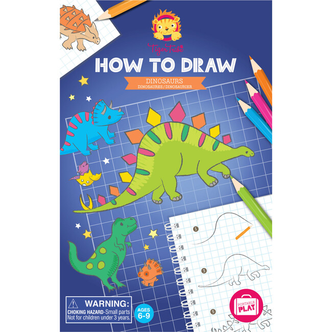 Tiger Tribe: How to Draw - Dinosaurs - Creative Artistic Set