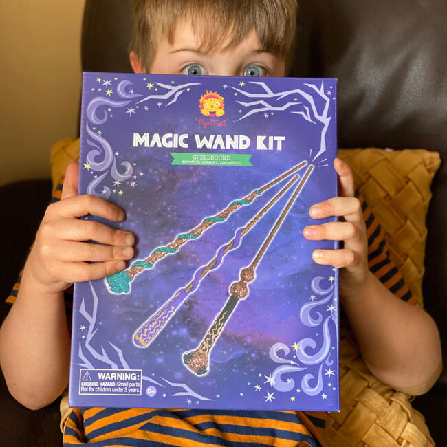 Tiger Tribe: Magic Wand Kit - Spellbound, Kids Ages 5+ - Arts & Crafts - 3