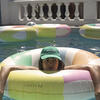 Sunnylife: Tube Float - Pool Side Pastel Gelato - 41" Round Inflatable Ring - Pool Floats - 2