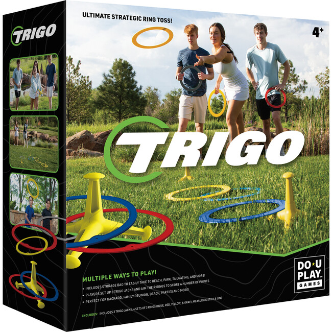 Do-U-Play: Trigo Ring Toss - Colorful Throwing & Hooking Game