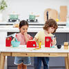 Cafe Coffee Machine - Red - Wooden Kitchen Appliance - Play Food - 2
