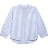 Oscar Shirt, Pale Blue Stripe - Shirts - 1 - thumbnail