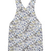 Little Liberty Print Atticus Bib Short, Blue Animals - Rompers - 1 - thumbnail