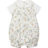 Little Augustus And Friends Romper, Multi - Rompers - 1 - thumbnail