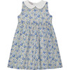 Liberty Print Felicite Dress, Blue Felicite - Dresses - 1 - thumbnail