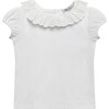 Liberty Print Elsie Willow Jersey Top, White - T-Shirts - 1 - thumbnail