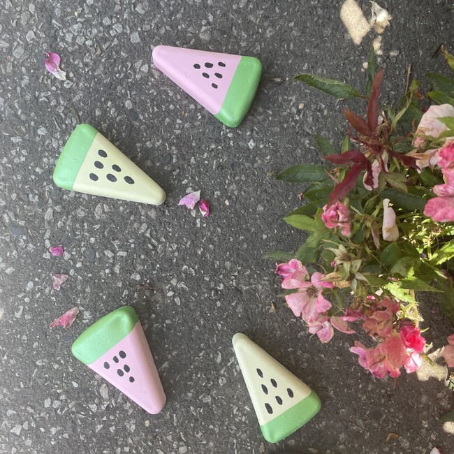 Whitney's Watermelon Slices Handmade Sidewalk Chalk - Arts & Crafts - 4