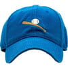 Baseball Baseball Hat, Cobalt Blue - Hats - 1 - thumbnail