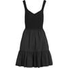 Women's Short Josephina Dress, Black - Dresses - 1 - thumbnail