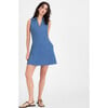 Women's Reinata Dress, Medium Indigo Blue - Dresses - 2