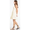 Women's Short Josephina Dress, Chalk - Dresses - 4