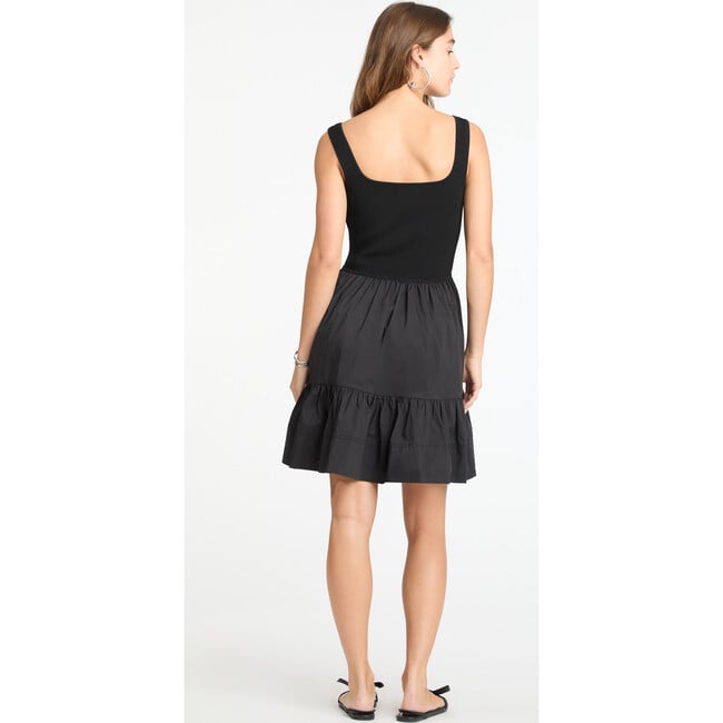 Women's Short Josephina Dress, Black - Dresses - 5