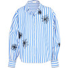 Women's Davina Top, Medium Oxford Blue/Optic White - Blouses - 1 - thumbnail