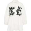 Women's Pippa Dress, Cream/Black - Cover-Ups - 1 - thumbnail