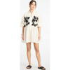 Women's Pippa Dress, Cream/Black - Cover-Ups - 2