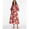 Women's Sienna Skirt, Peony/Brandy Shadow Multi - Cover-Ups - 2