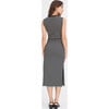 Women's Hayden Dress, Black/Cream - Dresses - 5