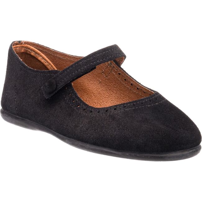 Suede Mary Jane, Black