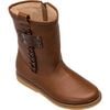 Woven Elephantito Boot, Brown - Boots - 1 - thumbnail