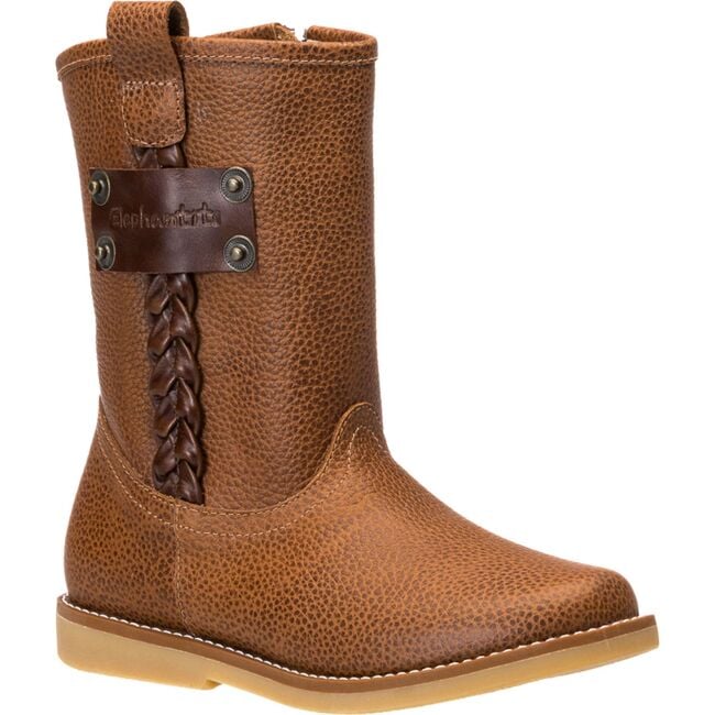 Woven Elephantito Boot, Brown - Boots - 2