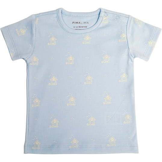 T-Shirt, Hut Baby Blue