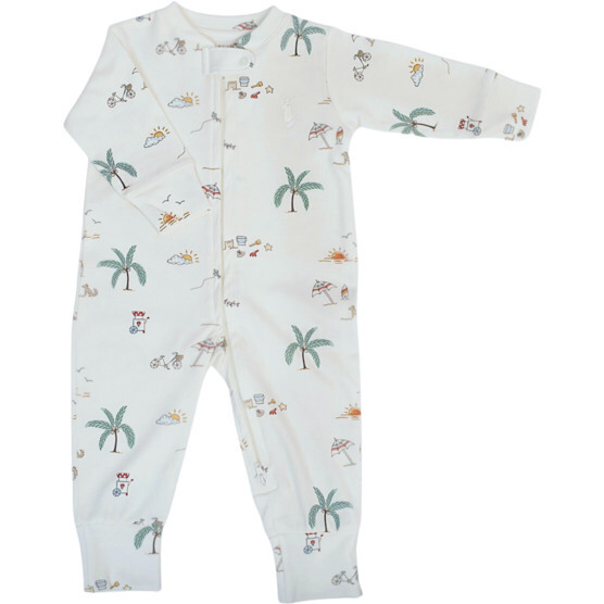 2-way Zip Grow with Me Footie, Sunset - Footie Pajamas - 1