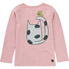 Tea Collection x Maisonette Smarty Cat Double Sided Tee, Zephyr - T-Shirts - 2