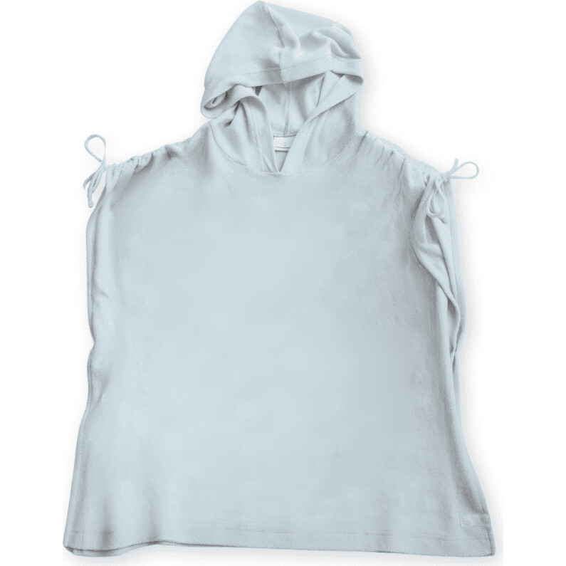 Summer Adjustable Tie Snap Closure Poncho, Mint - Cover-Ups - 1