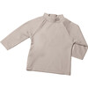 Nella High Neck Long Sleeve Rash Shirt, Sand - Rash Guards - 1 - thumbnail