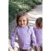 Nella High Neck Long Sleeve Rash Shirt, Grape - Rash Guards - 2